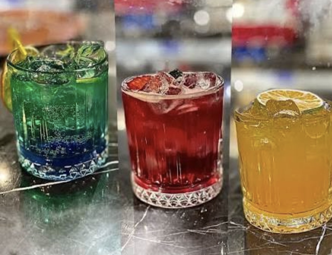 Alkolsüz içecek veya alkolsüz kokteyl fixs menü